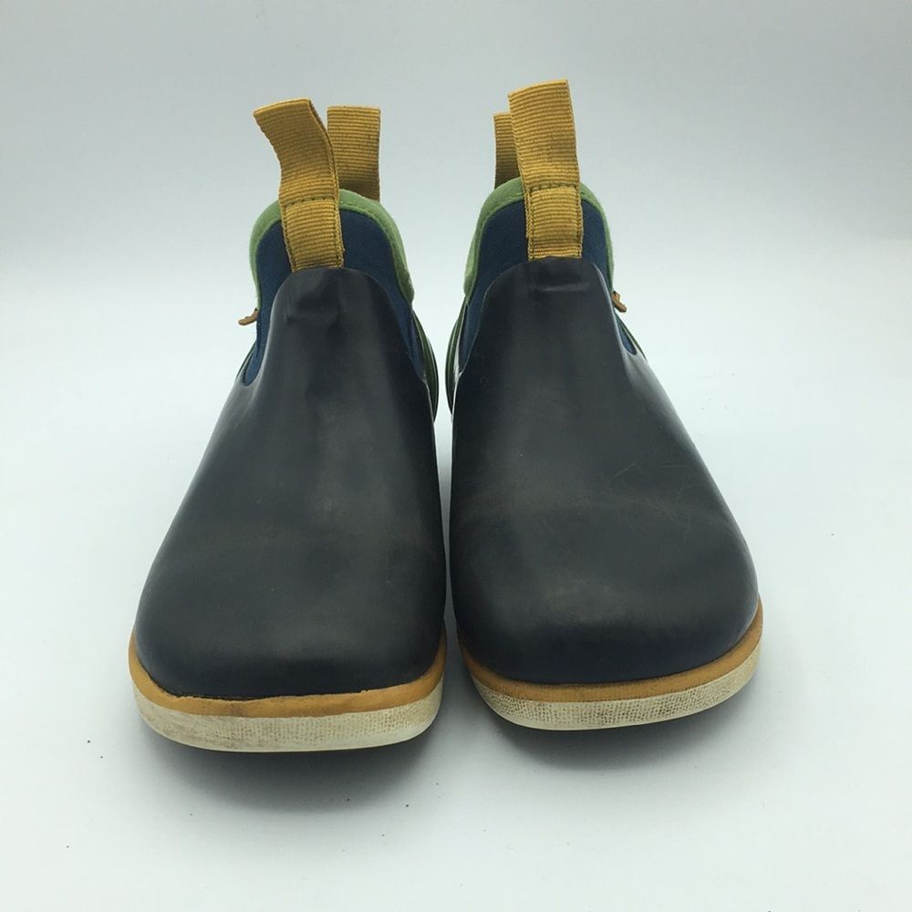 Bogs Navy Blue & Green Slip-On Casual Chelsea Ankle Boots 13 - Picture 2 of 8